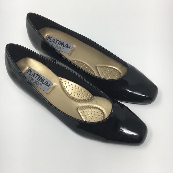 Platinum Collection By Jade black 1.2 inches heel - Picture 2 of 12